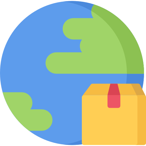 Illustration of a planet symbolizing nationwide reach